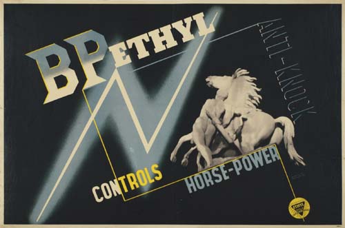 B P Ethyl, Anti-Knock, Controls, Horse-Power,