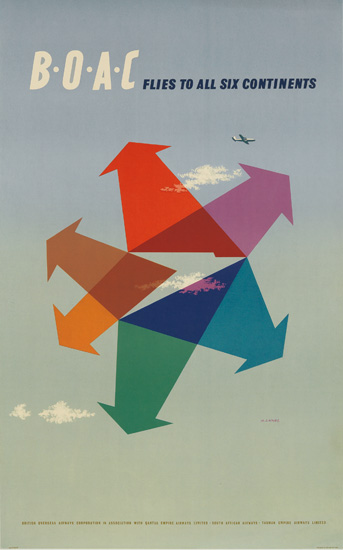 B.O.A.C. / Flies To All Six Continents