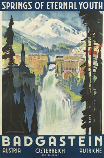Springs of Eternal Youth, Badgastein, Austria Osterreich Autriche, Land Salzburg
