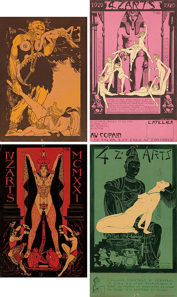 1920, Latelier, AV Copain, Ce Talon E/T Exice AV Contdole, IV Zarts, Mcmxxi, 4z’ Arts