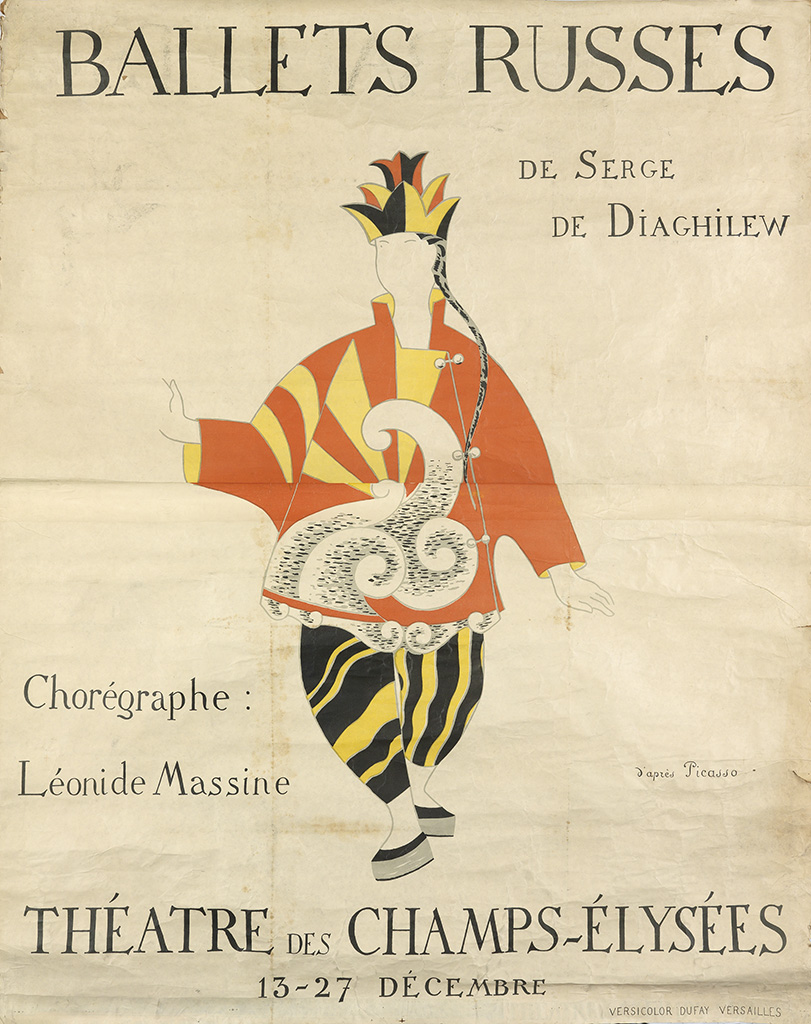Ballets Russes, De Serge, De Diaghilew, Choregraphe, Leonide Massine, Theatre De Champs Elysees, 13-Decembre