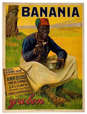 Banania, Exquis Dejeuner Sucre, Aliment Delicieux, Pour Les Estomacs, Delicats, En Vente Partout, Usine A Courbevoie, y A lom, Malis Delhalle Urran