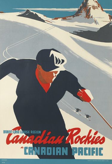 Banff-lake louisee region, Canadian Rockies, Canadian Pacific