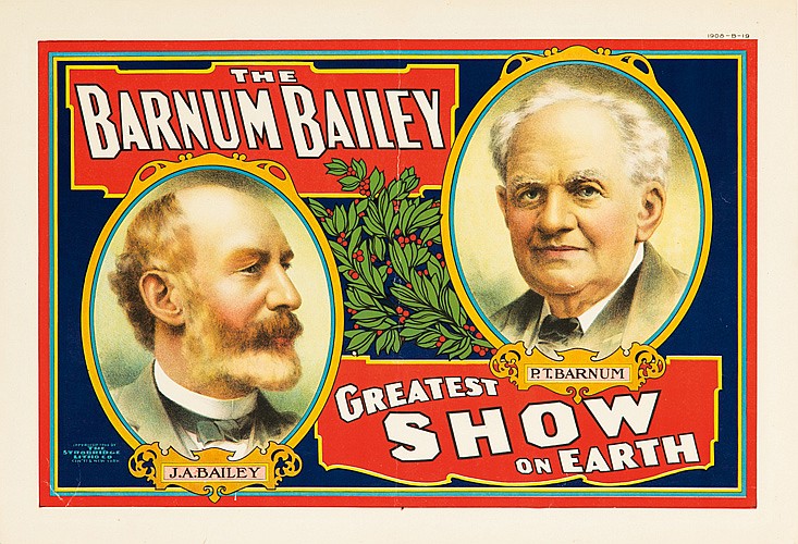 The Barnum & Bailey, Greatest, Show On Earth, Jabailey