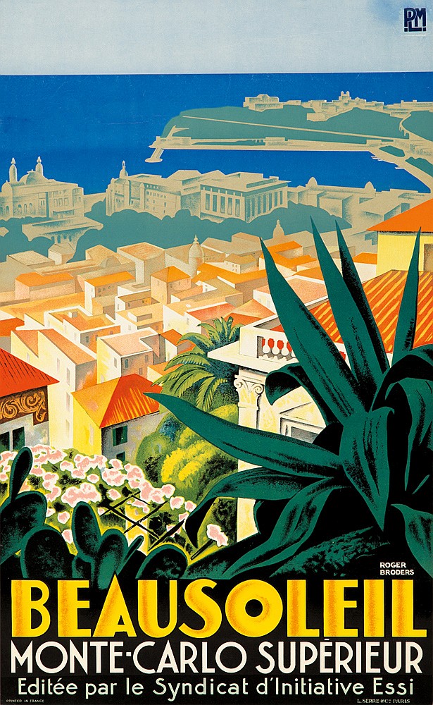 Beausoleil Monte-Carlo Superieur Editee Par Le Syndicat D’Initiative Essi