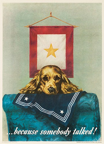 …Because Somebody Talked!