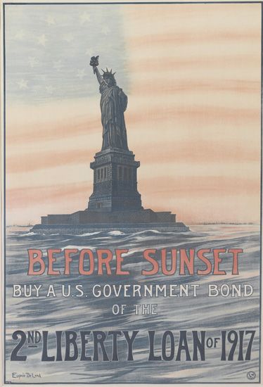 Before Sunset, Buy A U.S. Government Bond Of The, 2nd Liberty Loan Of 1917