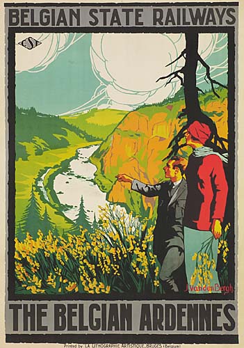 Belgian state railways, The belgian ardennes