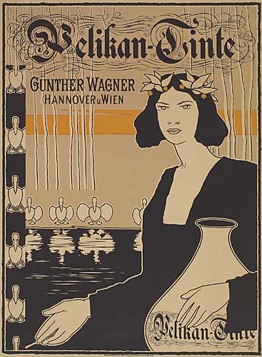 Belikan Tinte, Gunther Wagner, Hannover U Wien