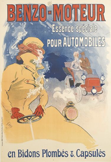 Benzo-Moteur, Essence Speciale Pour Automobiles, En Bidons Plombes & Capsules