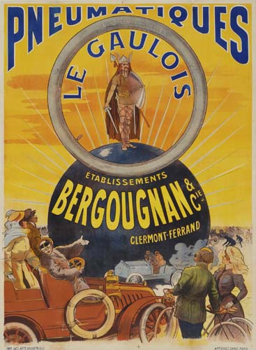 Etablissements Bergougnan & Inc, Clermont Ferrand  Pneumatiques, Le Gaulois,