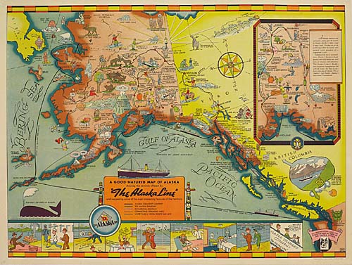 Bering Sea, Gulf Of Alaska, The Alaska Line, Pacific Ocean