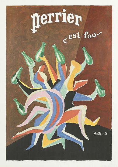 Perrier C’est Fou ! Villemot-Bernard Villemot