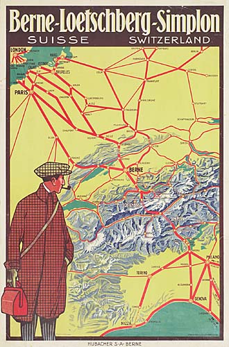 Berne Loetschberg Simplon, suisse Switzerland