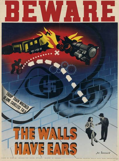 Beware, the walls, have ears