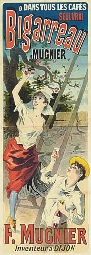Dans Tous Les Cafes, Seul Vrai, Bigarreau, Mugnier, F.Mugnier, Inventeur A Dijon