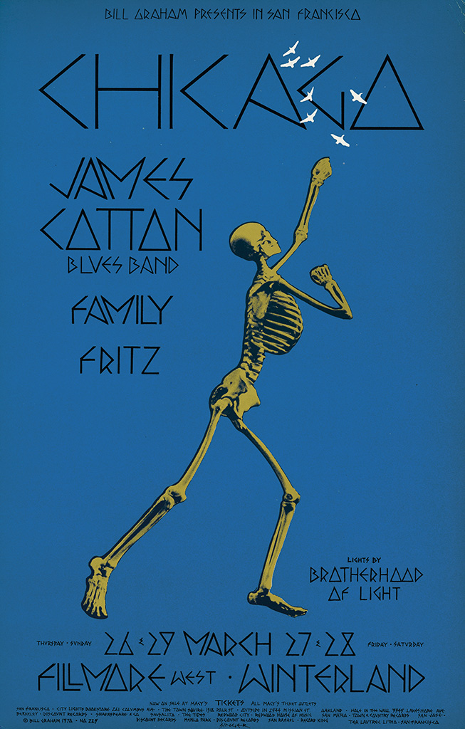 Bill Graham Presents In San Francisco, Chicago, James, Cotton, Blues Band, Family, Fritz, Lights By Brotherhood, Of Light, Thursday-Sunday, 26 29 March 27 28 Friday Saturday, Fillmore West Winterland
