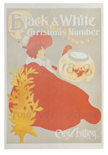 Black & White, Christmas Number, 1898, Four, One Shilling