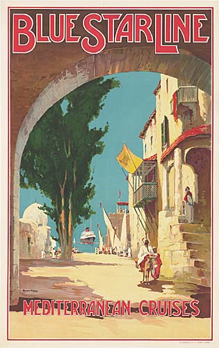 Blue Star Line, Mediterranean Cruises