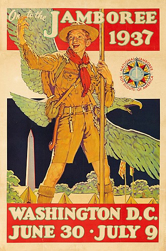 On to the Jamboree, 1937, Washington D.C., June 30 . July 9