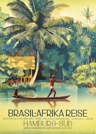 Brasil-Afrika Reise,  Hamburg-Sud