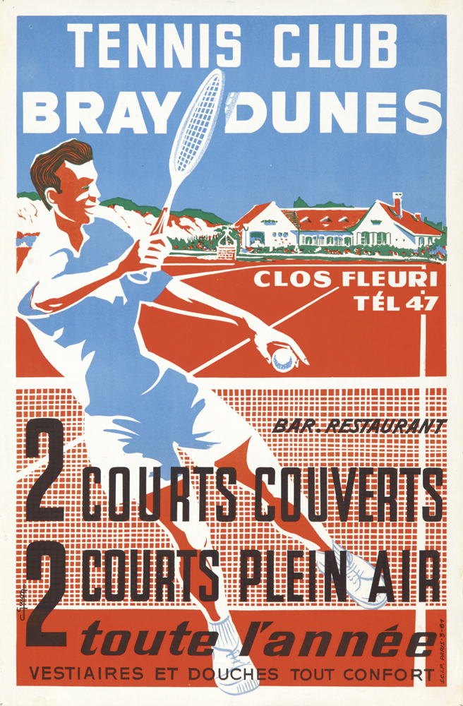 Tennis Club, Bray Dunes, Clos Fleuri, Tel 47, Bar- Restaurant, 2 Courts Couveats, 2 Courts Plein Air, Toute L’Annee, Vestiaires Et Douches Tout Confort