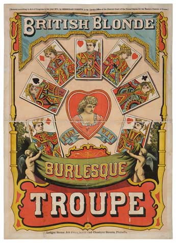 British Blonde, Fin Wit, Burlesque, Troupe