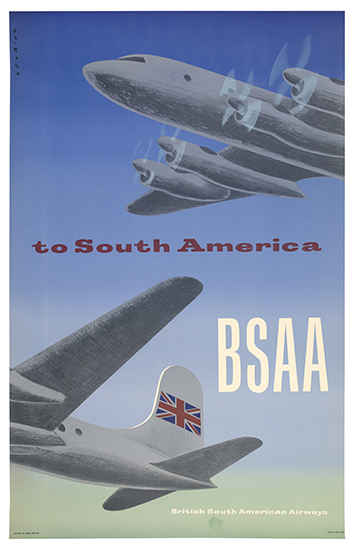 Bsaa To South America British South American Airways