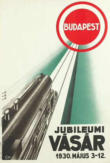 Budapest, Jubilaums, Messe 3-12 Mai 1930