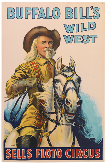 Buffalo, Bill’s, Col.W.F. Cody, Wild, West, And, Congress, Of Rough Riders, Of The World