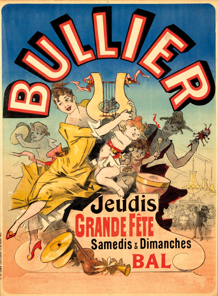Bullier, Jeudis, GrandeFete, Samedis Dimanches, Bal
