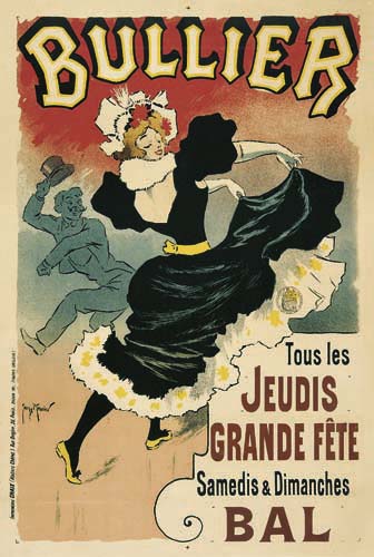 Bullier, Tous les Jeudis grande fete samedis & dimanches Bal