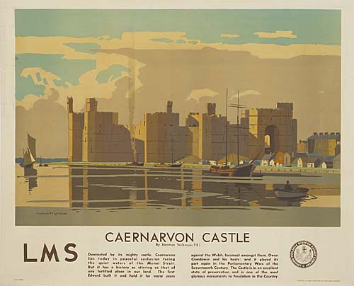 Caernarvon Castle, LMS