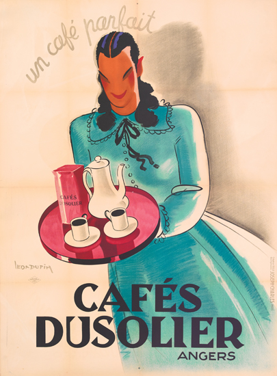 un cafi hanlait, Leon Dupin, Cafe Dusolier, Angers