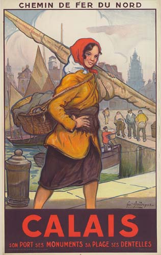 Chamin De Fer Du Nord, Calais, Son Port Ses Monuments Sa Plage Ses Dentelles