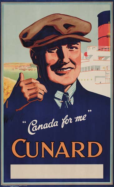 Canada For Me” Cunard