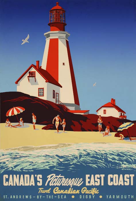 Canada’s Picturesque East Coast, Travel Canadian Pacific, St. Andrews By The Sea Digby Yarmouth