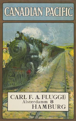 Canadian Pacific, Carl F. A. Flugge, Alsterdamm 8, Hamburg