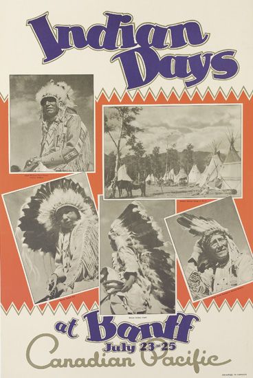 Indian Days At Banff, July 23-25, Canadian Pacific