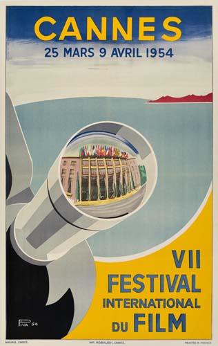 Cannes, 25 Mars 9 Avril 1954 Vii Festival International Du Film.