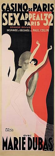 Casino De Paris, Sex Appeal 32 , Paris, Grande Revue, Inspiree Decoree Paul Colin, Paul, Colin, Marie Dubas Avec
