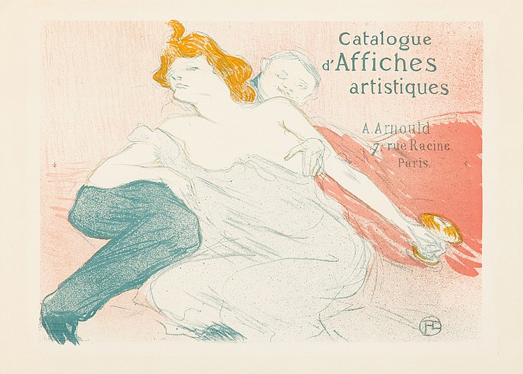Catalogue, D’Affiches, Artistiques, A Arriould, 7 Rue Racine, Paris