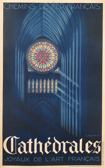 Chemins De Fer Francais, Cathedrales, Joyaux De L’Art Francais