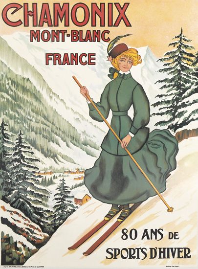 Chamonix, Mont – Blanc, France, 80 Ans De Sports D’hiver