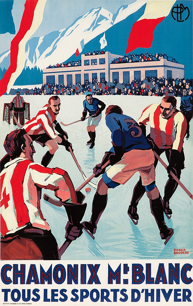 Chamonix Mt.,  Blanc, tousles Sports D’ Hiver