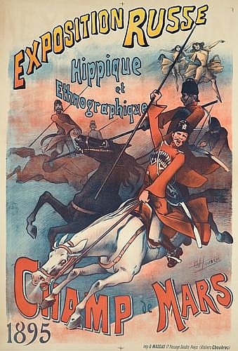 Exposition, Russe, Hippique, Et, Ethnographique, Champ De Mars, 1895