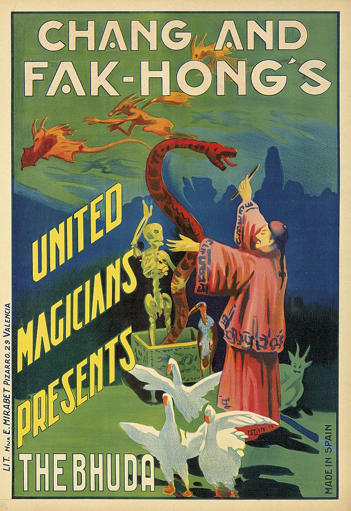 Chang And, Fak   Hong’s, United, Magicians, Presents, The Bhuda, Made In Spain
