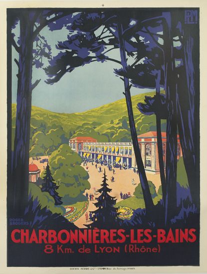 Charbonnieres, les Bains, 8Km. De Lyon (Rhone)