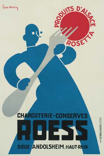 Produits D’ Alsace Rosetta, Charcuterie-Conserves, Roess, Siege: Andolsheim. Haut-Rhin, Joseph-Charles