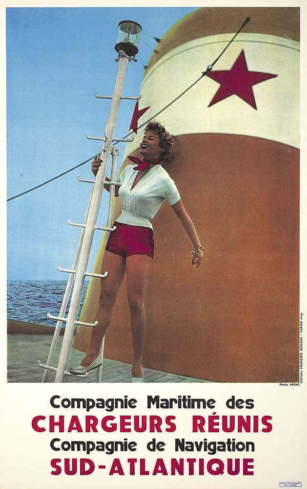 Compagnie Maritime Des, Chargeurs Reunis, Compagine De Navigation, Sud Atlantiqe